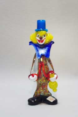 Murano Art Glass Clowns from MuranoClowns.us - FP04b