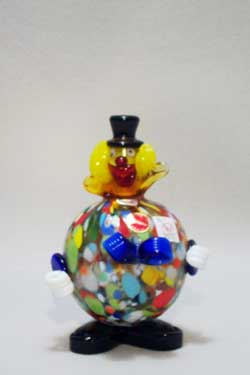 Murano Art Glass Clowns from MuranoClowns.us - FP26
