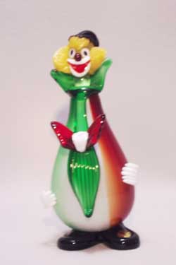 Murano Art Glass Clowns from MuranoClowns.us - FP33