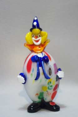 Murano Art Glass Clowns from MuranoClowns.us - FP602